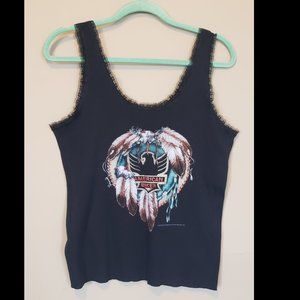 90s Vintage Biker Tank
